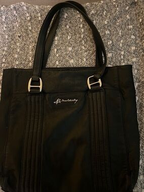 EUC B Makowsky leather tote
